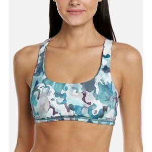 Spanx $48 Printed Low Impact Sports Bra NEW WITH TAGS